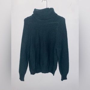 Madewell Forest Green Turtleneck Sweater
